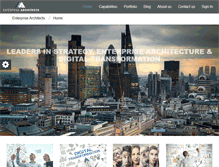 Tablet Screenshot of enterprisearchitects.eu